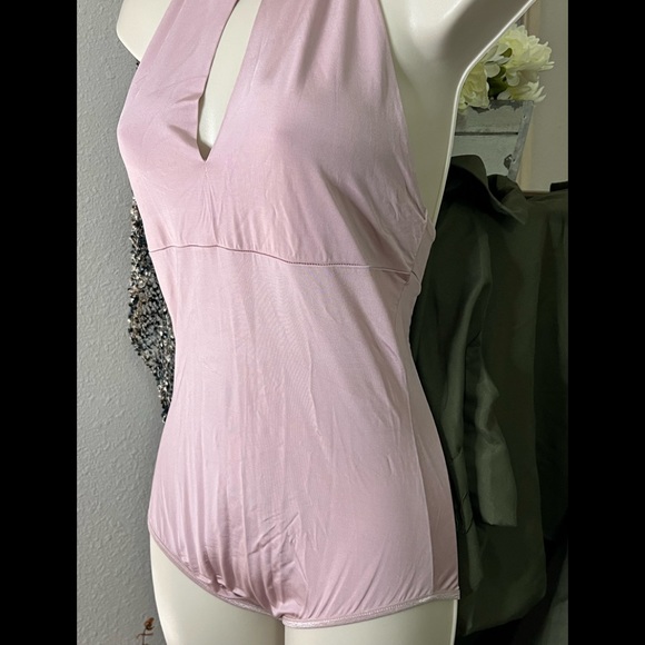 Moda International sexy keyhole cutout bodysuit size small - Picture 6 of 7